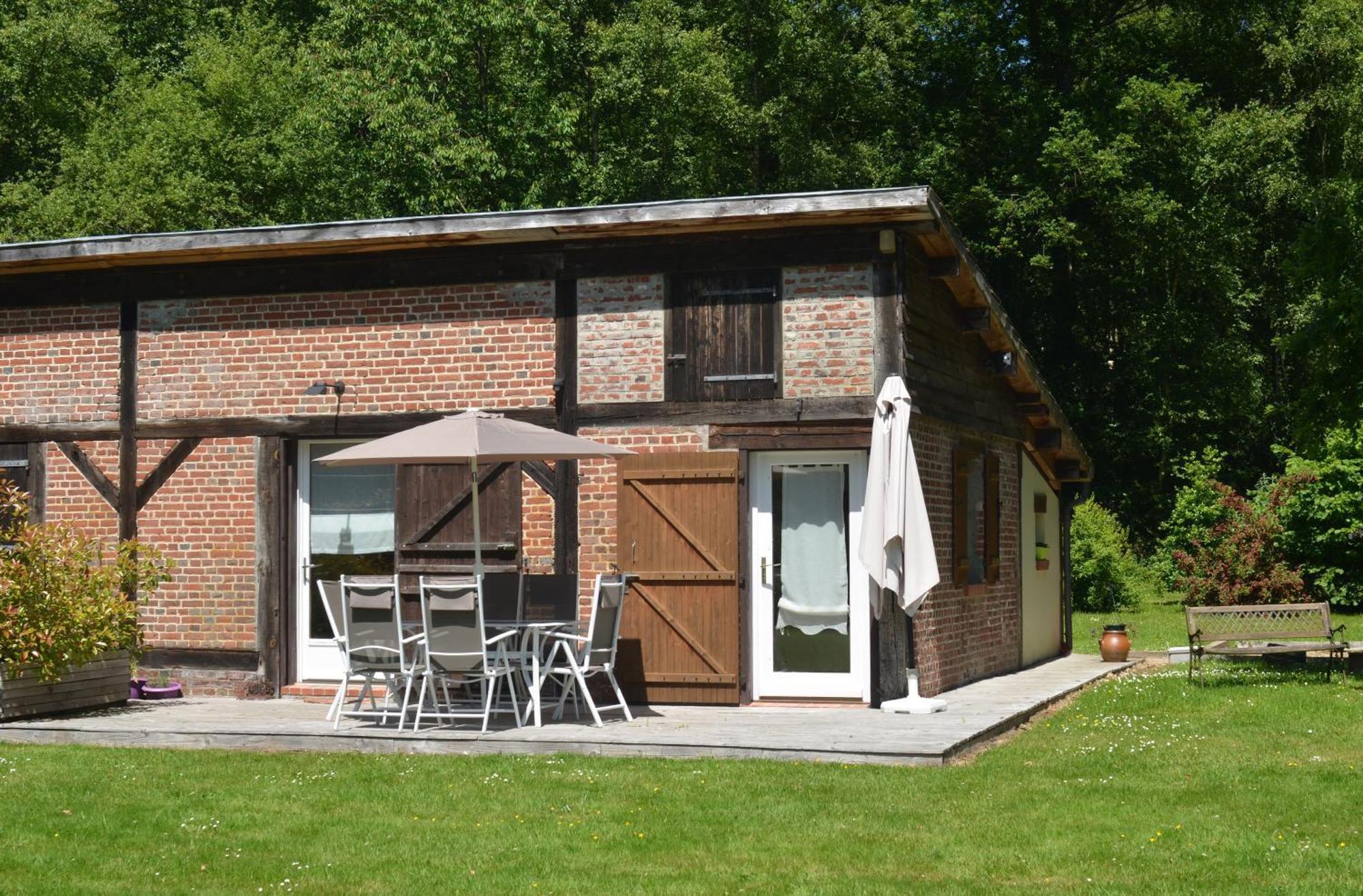 Domaine De La Mesange Bed & Breakfast Le Mesnil-Durand Exterior foto