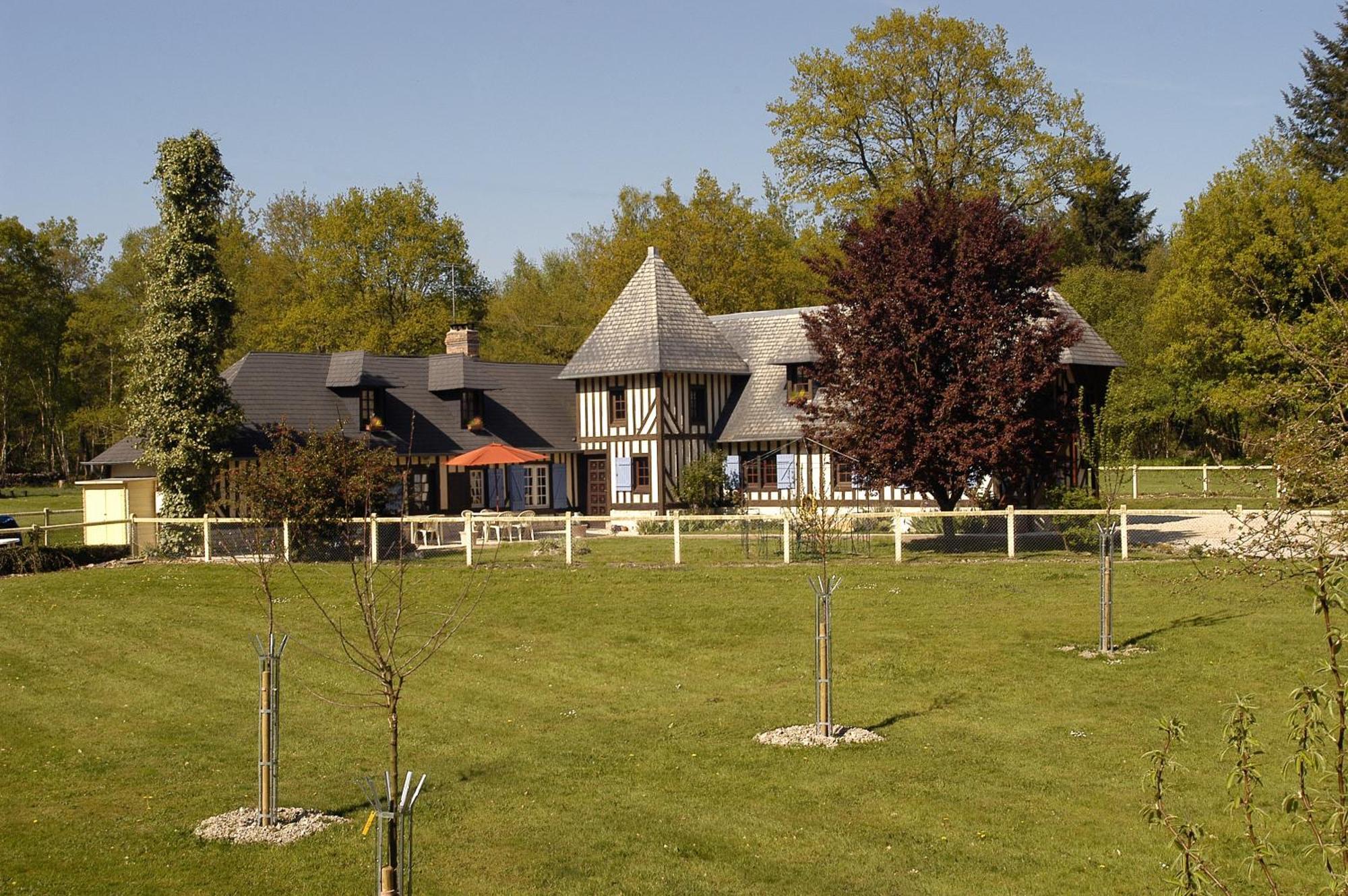 Domaine De La Mesange Bed & Breakfast Le Mesnil-Durand Exterior foto
